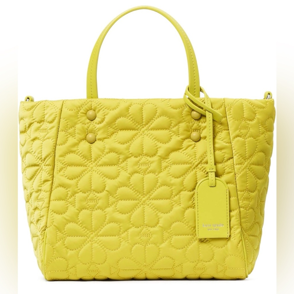 Kate Spade Tilly Quilted Fabric Small Tote